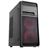 Itek PRIME - Case per Desktop PC, ATX, 500W, USB3.0, Ventola 2 x 12 cm, Nero