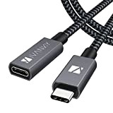 iVANKY Cavo Prolunga USB C (2m) Maschio e Femmina, USB C 3.1 10 Gbps, Cavo Prolunga Tipo C supporta Power ...