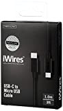 iWires 526501 1 m USB C Plug-Plug-Cavo Micro USB