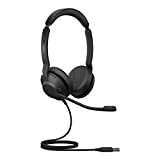Jabra Evolve2 30 Cuffie On-Ear, Cuffie Stereo con Cancellazione del Rumore, Certificate per le UC, con Tecnologia di Chiamata a ...