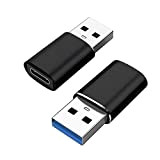 JeoPoom Adattatore USB C Femmina a USB 3.1 Maschio [2 Pezzi], Adattatore USB A a Tipo-C, Type c a USB ...