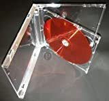 Jewel Custodie CD 5.2mm vassoio trasparente 10