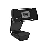 JideTech Webcam Autofocus 1080P con Microfono, Fotocamera per Laptop Desktop USB, Webcam per videochiamate Plug And Play per Web Conference, ...