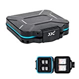 JJC 12 Slot Custodia per Schede di Memoria Slim Box per 4 SD SDXC SDHC e 8 Micro SD Micro ...