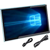 Jun-Saxifragelec Per schermo Raspberry Pi 4, monitor touchscreen capacitivo HDMI da 5 pollici - Display LCD HD 800x600 (supporto Pi ...