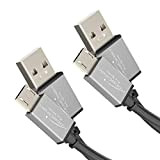 KabelDirekt – Cavi Micro USB 2.0 – 2X 1m – (Cavo di Carica e Cavo Dati High Speed, Ideali per ...