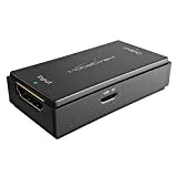 KabelDirekt – Ripetitore Attivo HDMI 2.0 (Amplificatore di Segnale, UHD 4K/60 Hz, HDR, HDCP 2.2, Portata Max. 50m, connettore Femmina ...