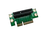 Kalea-Informatique – Adattatore Riser a 90 ° per slot PCIe – PCI Express 4 X
