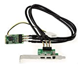 Kalea-Informatique - Scheda controller Mini PCIe FireWire 800 e 400 IEEE1394 a e IEEE1394b su porta mpcie - 2 + ...