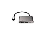Kanex 4-Port USB USB 3.0 (3.1 Gen 1) Type-C 5000Mbit/s Grigio perno e concentratore