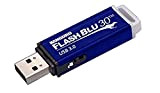 Kanguru FlashBlu30 - Chiavetta USB 3.0, 64 GB, colore: Blu