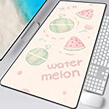 Kawaii Cartoon Large Fruit Cute Mouse Pad Xxl Mausepad Desktop Tappetino da scrivania antiscivolo Accessori da gioco Kawaii Tappetino da ...