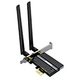 KEEKU AC1200 Mbps PCI-E Scheda WiFi Bluetooth 5.0 Dual Band 2.4GHz/5GHz PCI-E Wireless PCI Express Adapter Scheda di Rete Internet ...