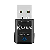 KEISTUO Adattatore WiFi USB per PC: 600Mbps Chiavetta WiFi USB, Plug & Play, Doppia Banda 5,8GHz/2,4GHz Antenna WiFi USB per ...