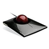 Kensington K72327EU Mouse SlimBlade, Mouse Cablato con Trackball, per PC, Mac e Windows, Rotella di Scorrimento, Design Ambidestro, Tracciamento Ottico, ...