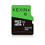 KEXIN 32GB Scheda Micro SD, Schede di Memoria MicroSDHC Classe 10, C10, U1, UHS-I 32 Giga SD Scheda Memory Card ...