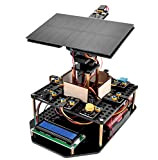 KEYESTUDIO Kit elettronico di localizzazione solare fai-da-te per Arduino UNO, sensore di temperatura e umidità, ecc. Regalo di programmazione educativa ...