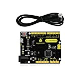 KEYESTUDIO Leonardo R3 Entwicklungsboard Mikrocontroller ATmega32u4 für Arduino mit USB-Kabel