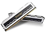 Kimtigo DDR4 32 GB (16 GBx2) 3200 MHz PC4-25600 CL16 1,2 V U-DIMM Unbuffered Non-ECC per il gioco e ad ...