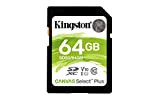 Kingston Canvas Select Plus Scheda di Memoria Micro SD - SDS2/64 GB, Class 10 UHS-I