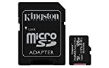 Kingston Canvas Select Plus SDCS2/128GB Scheda microSD Classe 10 con Adattatore SD Incluso, 128 GB