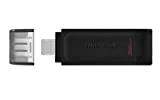Kingston DataTraveler 70 - DT70/32GB Drive Flash USB-C, Nero