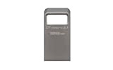 Kingston DataTraveler Micro 3.1 DTMC3/128 GB USB 3.1 Ultra-Compatto e Leggero, Metallo