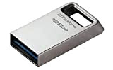 Kingston DataTraveler Micro Drive Flash USB 128GB 200MB/s Metallo USB 3.2 Gen 1 - DTMC3G2/128GB