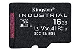 Kingston Industrial microSD -16GB microSDHC Industrial C10 A1 pSLC - Scheda singola senza adattatorer - SDCIT2/16GBSP