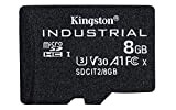 Kingston Industrial microSD -8GB microSDHC Industrial C10 A1 pSLC - Scheda singola senza adattatorer - SDCIT2/8GBSP