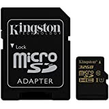 Kingston SDCA10 Scheda microSDHC/SDXC 32GB clase 10, SDHC/SDXC), nero