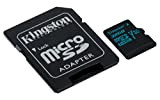 Kingston SDCG2/32GB Canvas Go! Scheda MicroSD 32 GB con Adattatore SD
