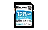 Kingston SDG3/128GB Scheda di Memoria SD (128GB SDXC Canvas Go Plus 170R C10 UHS-I U3 V30)