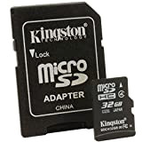 Kingston Secure Digital/32GB microSDHC Class 4, SDC4_32GB (Class 4)