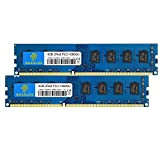 Kit da 8 GB (2X4GB) PC3-10600U DDR3 10600 1333 MHz PC3-10600 4 GB 2Rx8 240 pin UDimm CL9 1,5 V ...