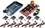 Kit stampante 3D per scheda di sviluppo Arduino Mega 2560 R3 + controller RAMPS 1.4 + 5pcs Modulo motore passo-passo ...
