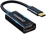 KiWiBiRD Adattatore USB-C Tipo C Thunderbolt 3 a DisplayPort DP 4K ( 3840x2160@60Hz, 1440p@144Hz) Compatibile con MacBook Air Pro, iMac, ...