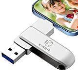 KKINNIE - Chiavetta per iPhone 128GB,per iPhone Flash Drive,per salvare più foto e video,con chiavetta USB3.0 ad alta velocità,compatibile con ...
