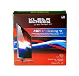 Klear - Kit di pulizia per schermo HDTV, LCD, laptop e occhiali 3D, con soluzione e panno di pulizia