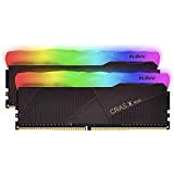 KLEVV Kit CRAS X RGB 16GB (8GB x2) Memoria da gioco 3200MHz DDR4-RAM XMP 2.0 Overclock ad alte prestazioni