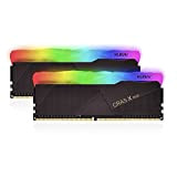 KLEVV Kit CRAS X RGB 32GB (16GB x2) Memoria da gioco 3200MHz DDR4-RAM XMP 2.0 Overclock ad alte prestazioni