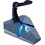 KLIM™ Bungee Tendi Cavo per Mouse da Gaming - Multi Funzione - Hub USB 2.0 con 3 Porte - Cable ...