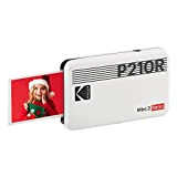Kodak Mini 2 Retro Stampante Fotografica Portatile per iOS e Android, Bluetooth - Bianco - 8 Fogli (54x86 mm, Tecnologia ...