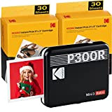 KODAK Mini 3 Stampante portatile per Smartphone + 6 Cartucce, Foto istantanee formato quadrato 76x76 mm, Bluetooth e Wireless - ...