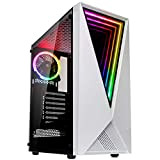 Kolink Void Case Mid-Tower RGB per PC Gaming - con Pannello Laterale in Vetro Temperato - Bianco…