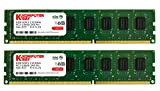 Komputerbay 16GB (2x 8GB) PC3-10600 10666 1333MHz DDR3 a 1333 DRAM DIMM a 240 pin RAM Desktop memoria doppio canale ...