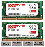 Komputerbay 16GB Kit (2 x 8 GB) 204 pin DDR3-1867 1867MHz SO-DIMM (1866MHz / 1867MHz, PC3-14900) passend für Apple iMac ...