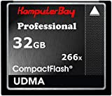 Komputerbay 32GB ad alta velocità CF Compact Flash 266X Ultra scrittura della carta 36MB/s ad alta velocità e 37MB/s in ...