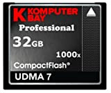 Komputerbay 32GB professionale 1000x CF COMPACT FLASH CARD 150 MB / s di velocità estrema UDMA 7 RAW 32 GB