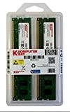 Komputerbay 4GB 2X 2GB DDR2 800MHz PC2-6300 PC2-6400 DDR2 800 (240 PIN) DIMM Memoria Desktop